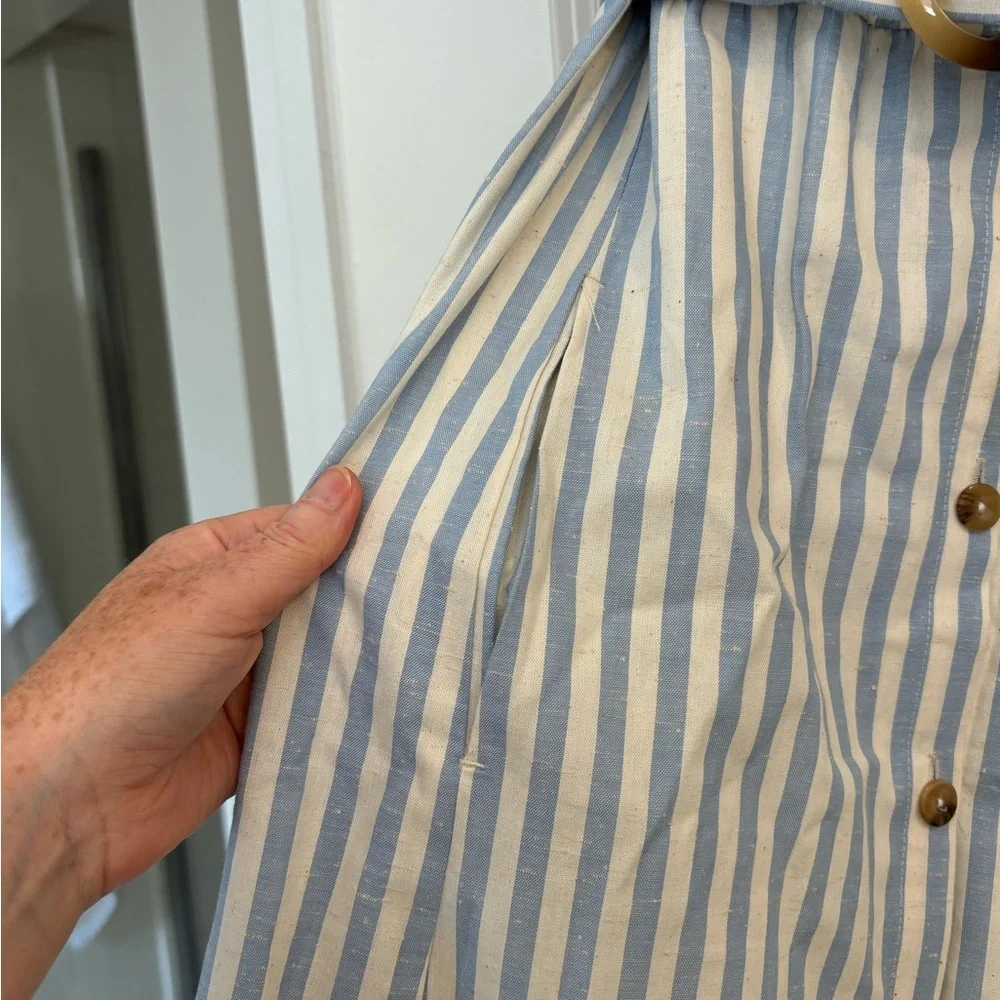 Sézane Striped Dress Size 34 - Picture 2 of 4